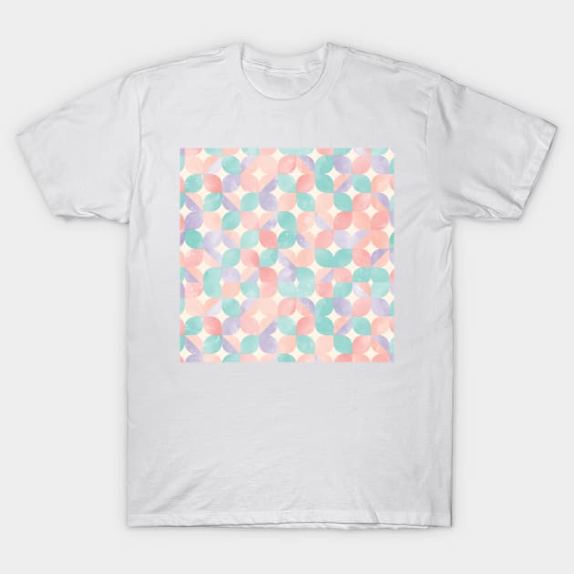 Pastel abstract sample pattern T-Shirt by Inspired-DS